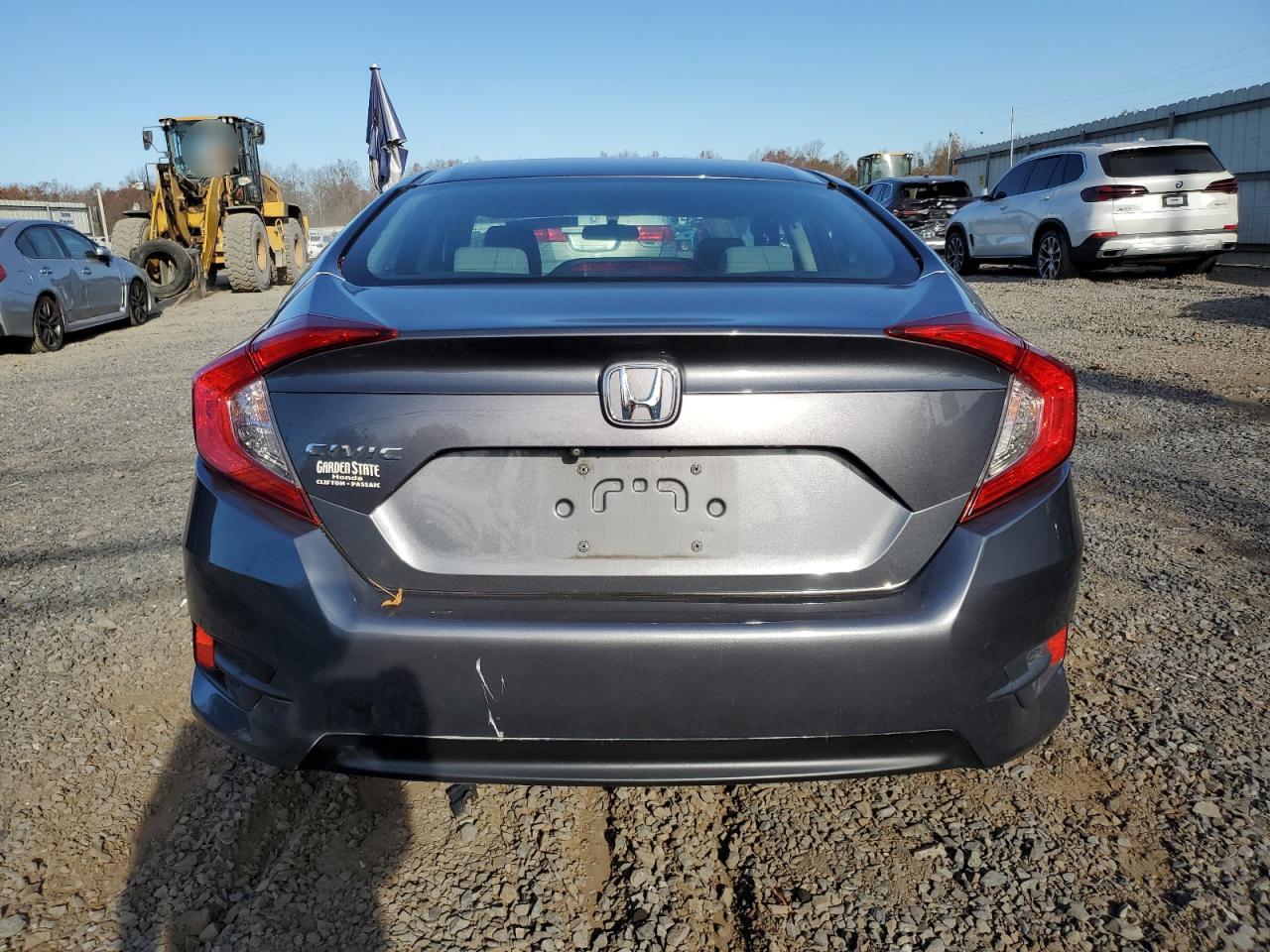 2017 Honda Civic VIN 2HGFC2F57HH574930 Copart auction photo, front end / side damage thumbnail 6