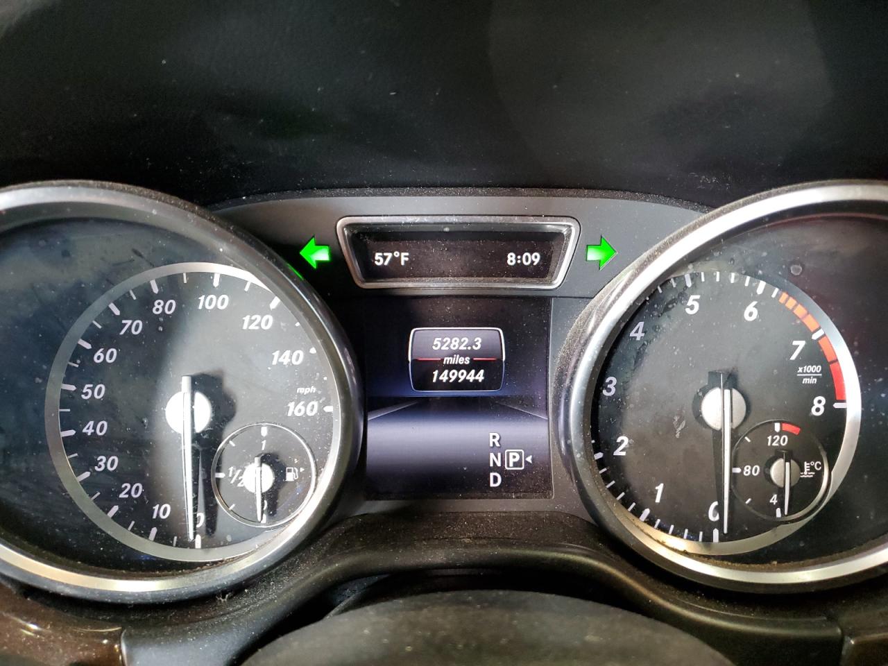 2015 Mercedes-Benz M-klasse VIN 4JGDA5HBXFA453381 Copart auction photo, minor dent/scratches damage thumbnail 9
