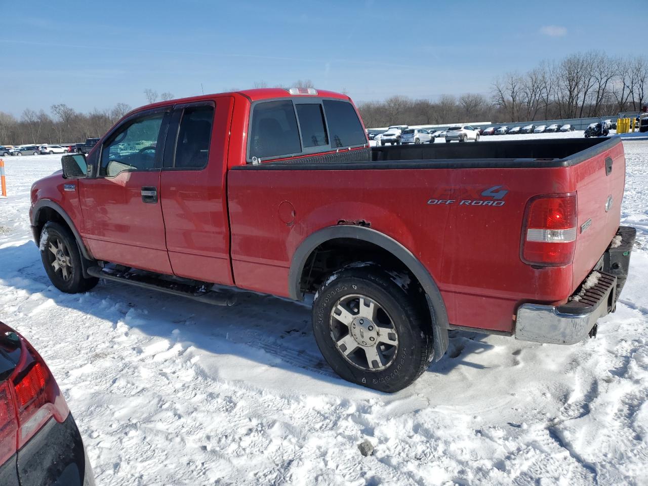 2008 Ford F-150 VIN 1FTPX14V38FB96157 Copart auction photo, side / minor dent/scratches damage thumbnail 2