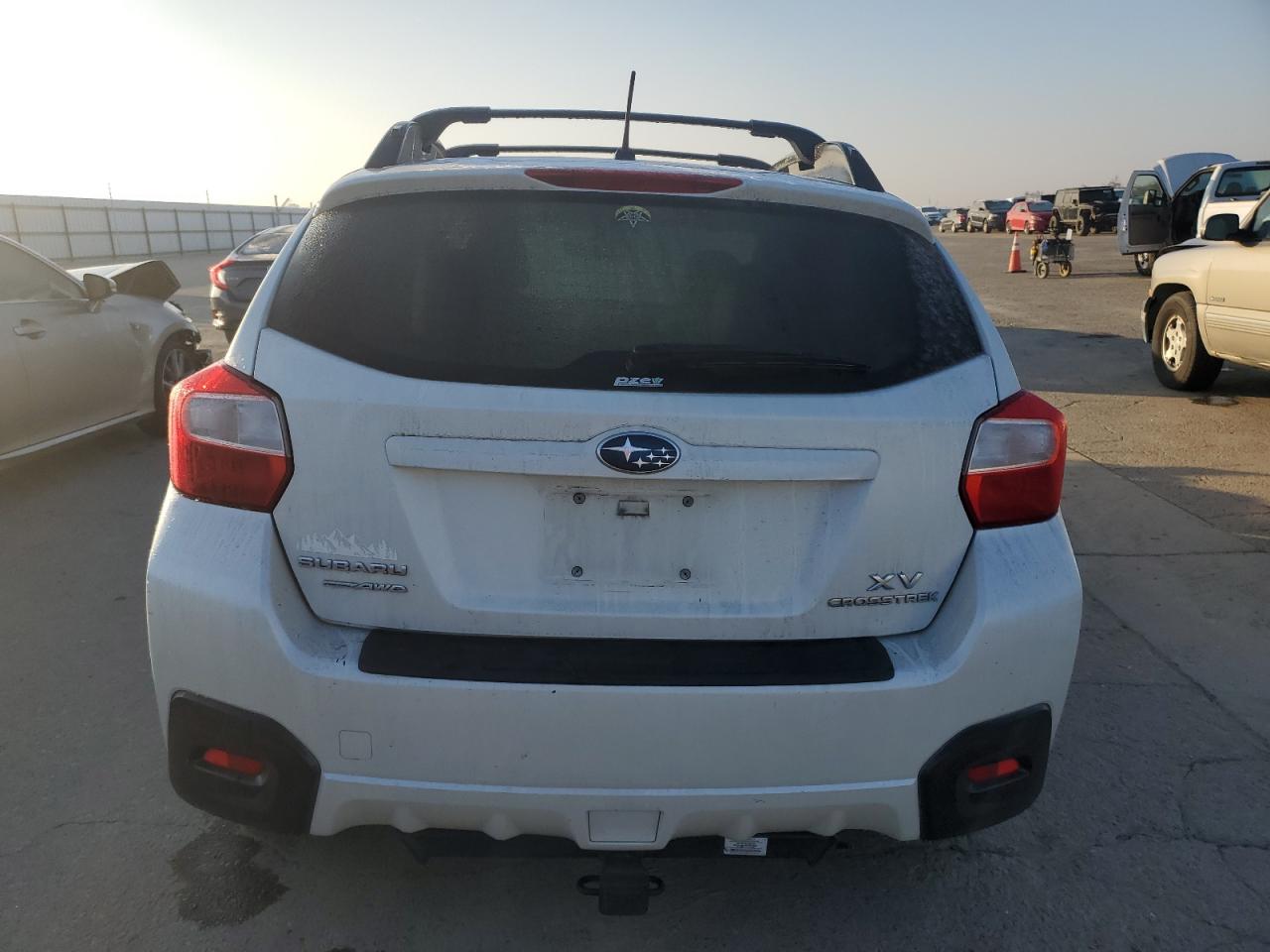 2014 Subaru XV VIN JF2GPAVCXE8345663 Copart auction photo, undercarriage / front end damage thumbnail 6