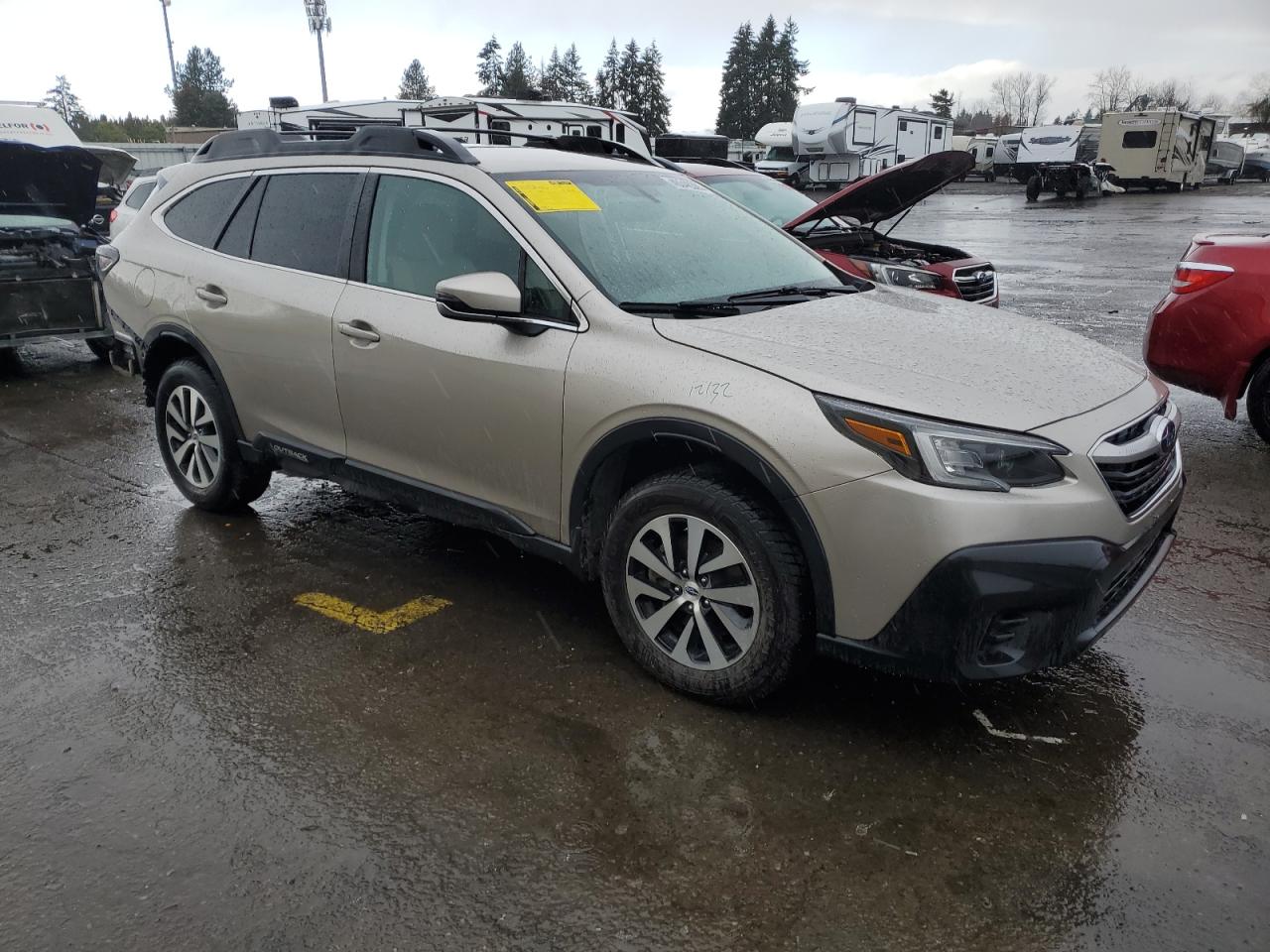 2020 Subaru Outback VIN 4S4BTACC8L3251990 Copart auction photo, rear end damage thumbnail 4