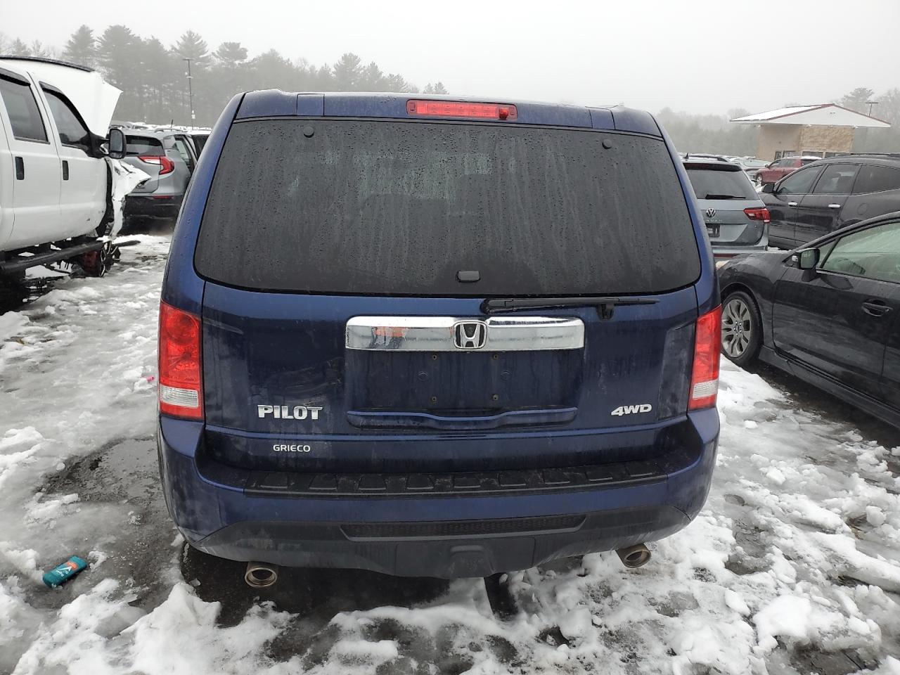2014 Honda Pilot VIN 5FNYF4H41EB045781 Copart auction photo, front end / minor dent/scratches damage thumbnail 6