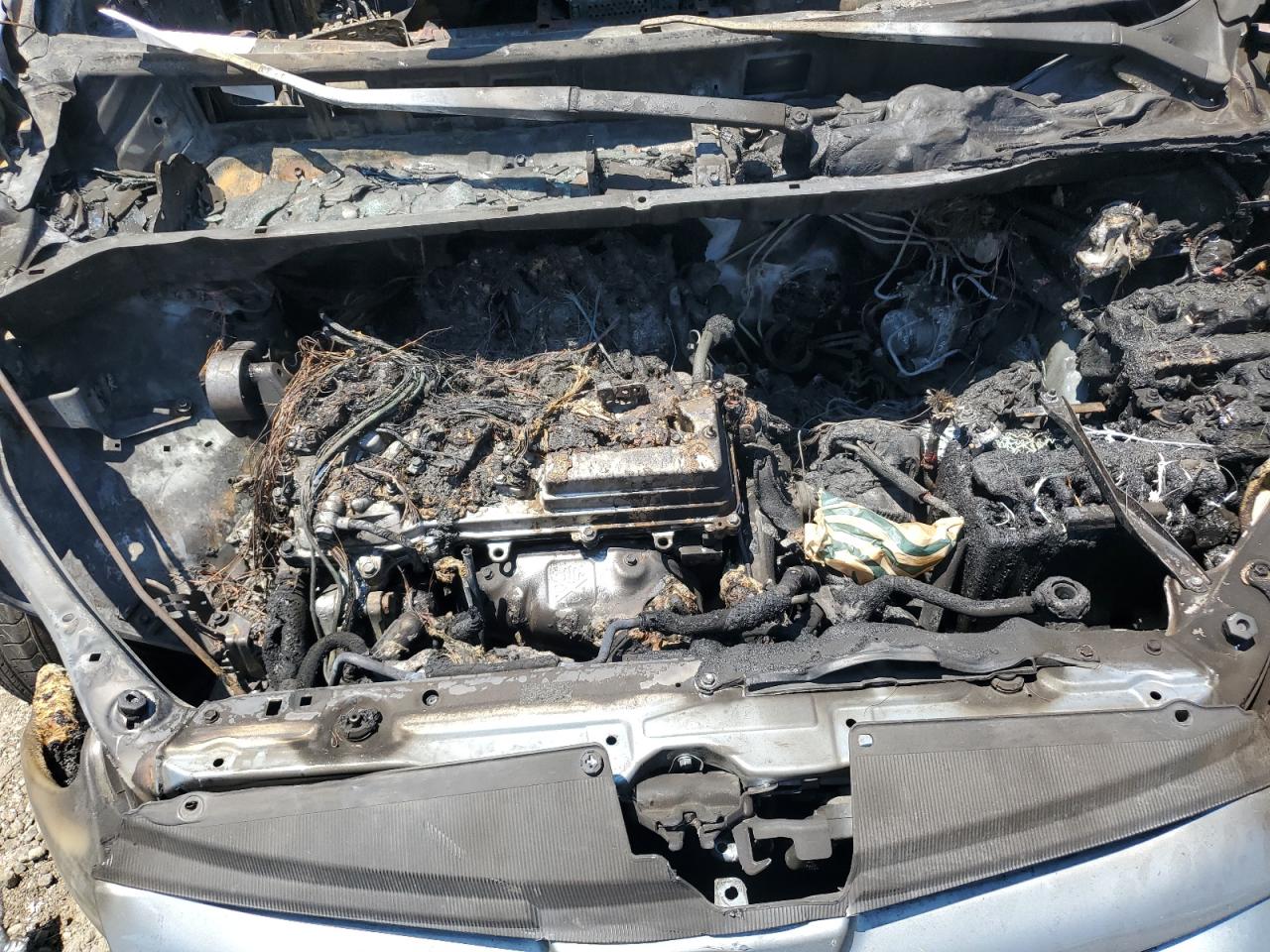 2007 Toyota Sienna VIN 5TDZK23C37S096233 Copart auction photo, burn - interior damage thumbnail 13