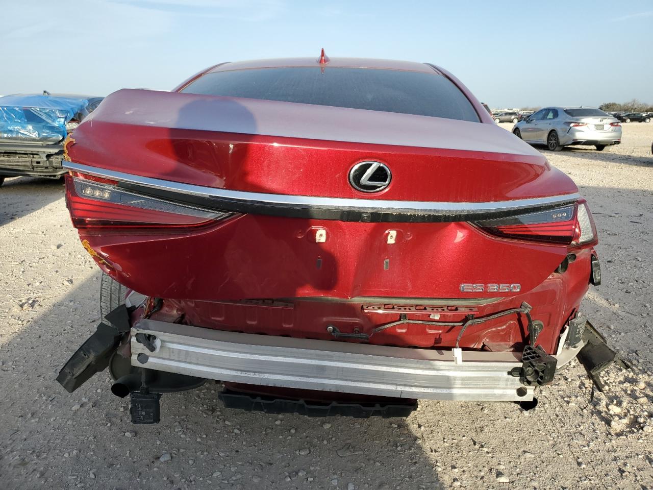 2020 Lexus ES VIN 58ADZ1B18LU071774 Copart auction photo, rear end / minor dent/scratches damage thumbnail 6