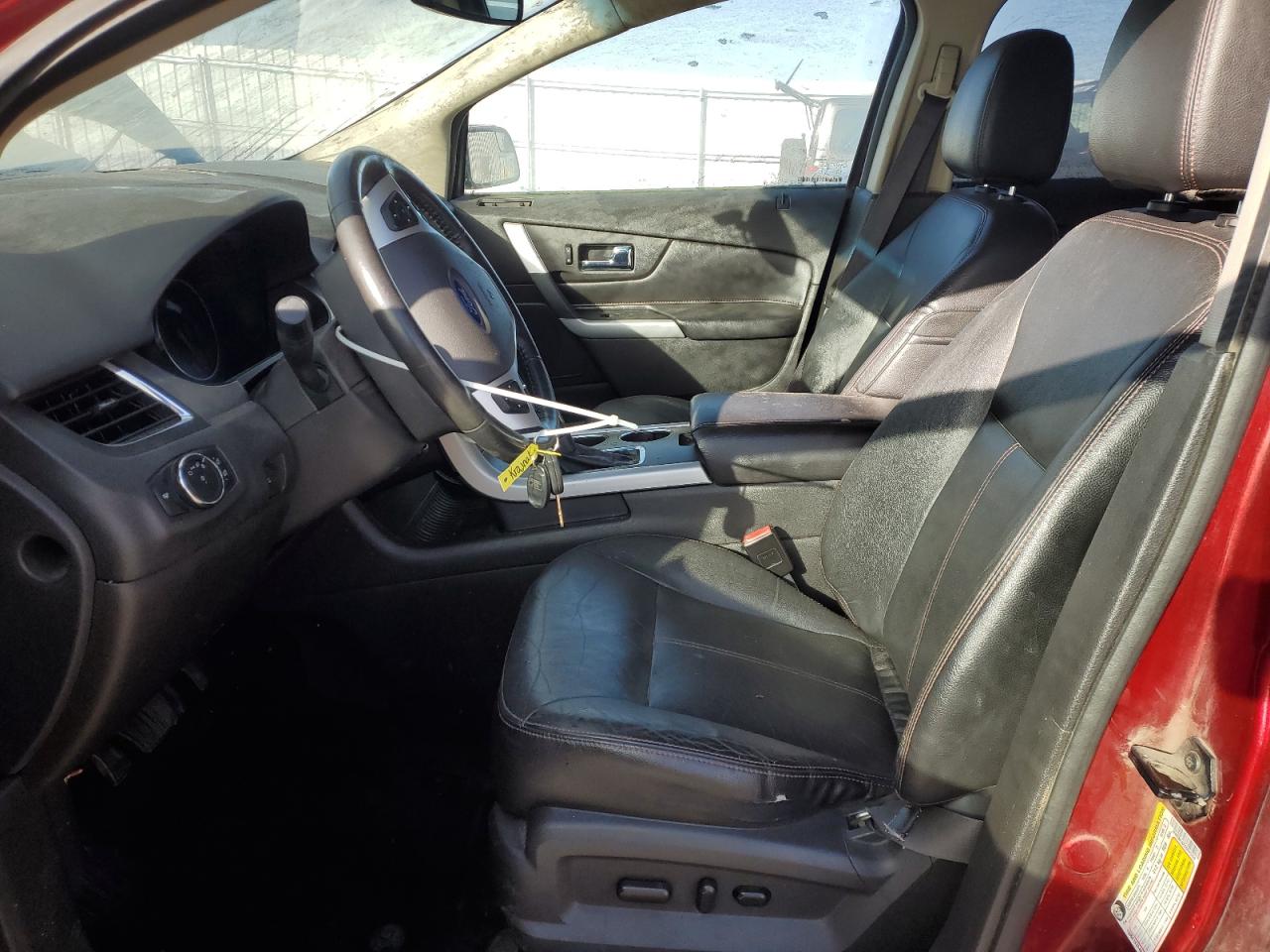 2014 Ford Edge VIN 2FMDK4JC6EBB45430 Copart auction photo, front end damage thumbnail 7