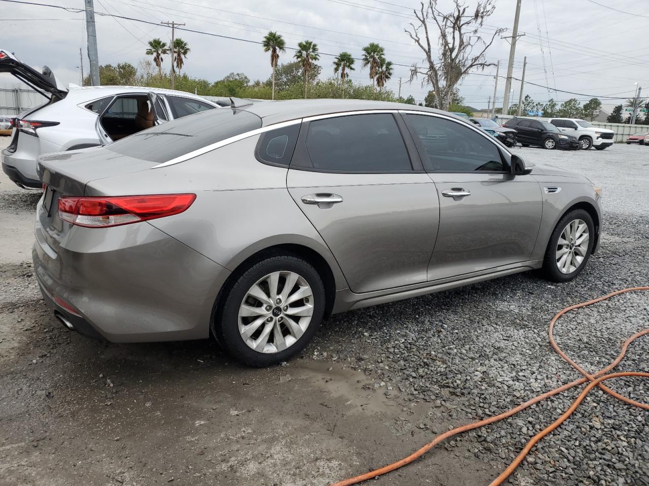 2018 KIA Optima VIN 5XXGT4L37JG251553 Copart auction photo, undercarriage damage thumbnail 3