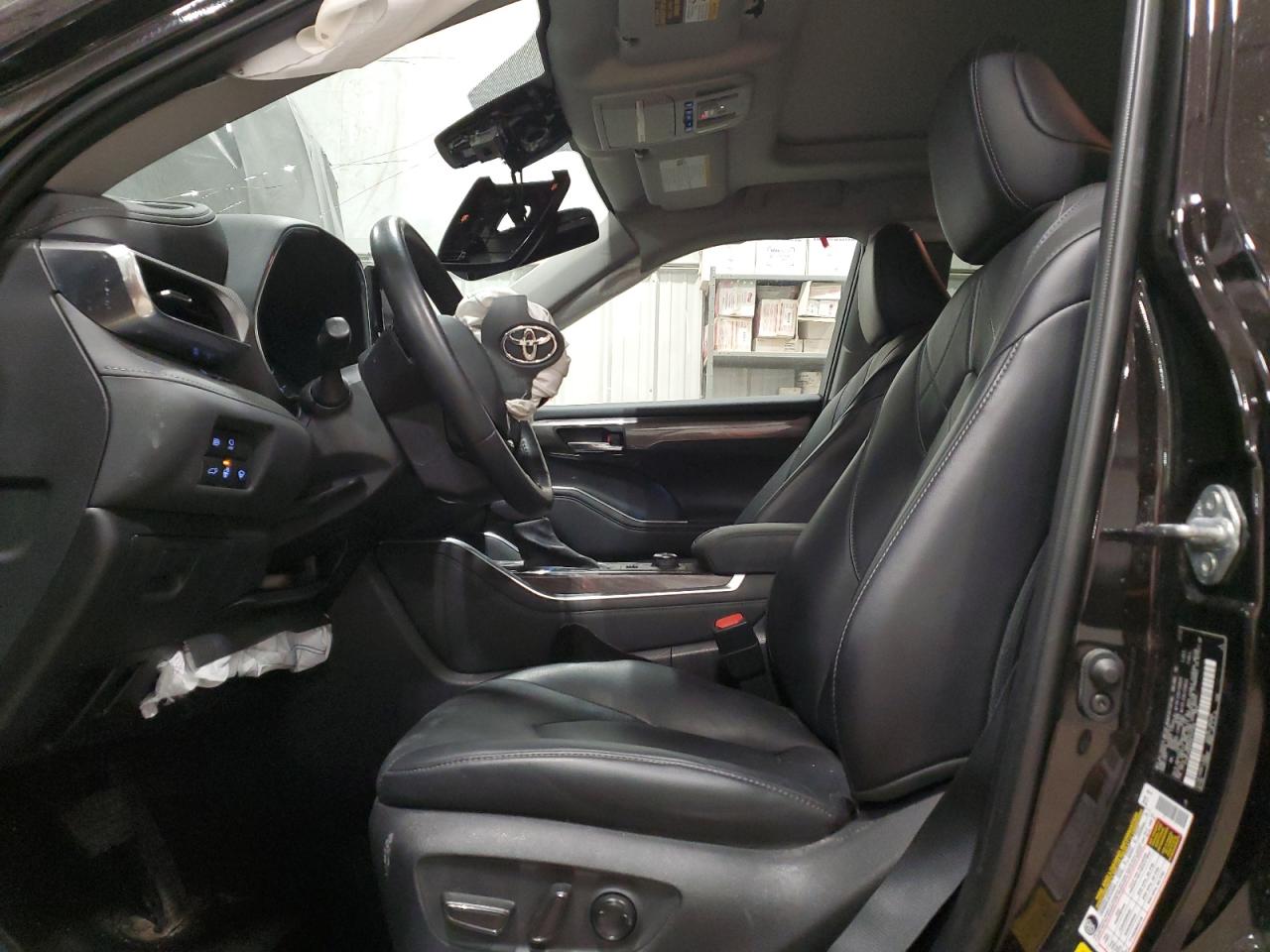 2021 Toyota Highlander VIN 5TDFZRBH7MS142100 Copart auction photo, all over damage thumbnail 7