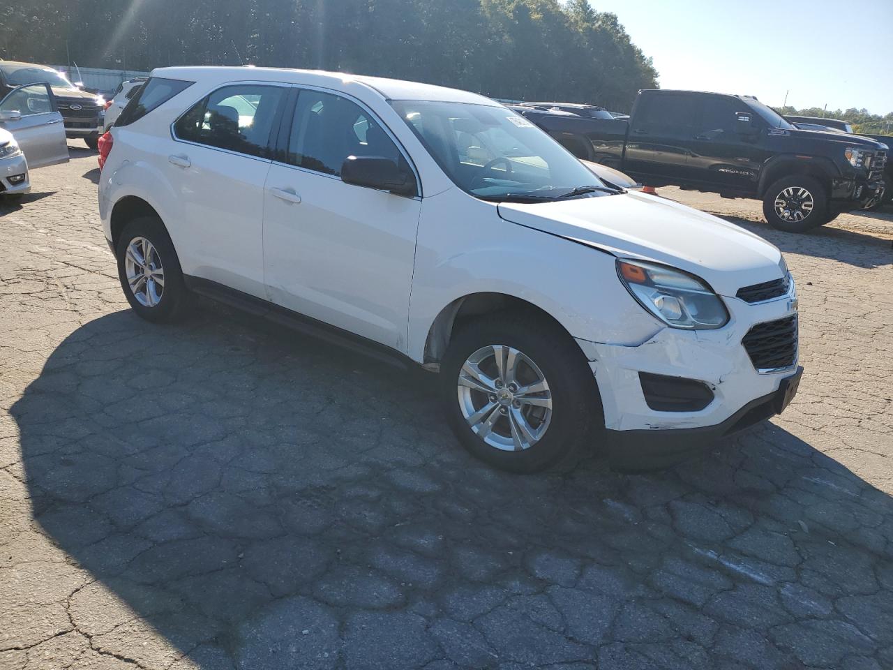 2016 Chevrolet Equinox VIN 2GNALBEK1G1160072 Copart auction photo, front end damage thumbnail 4