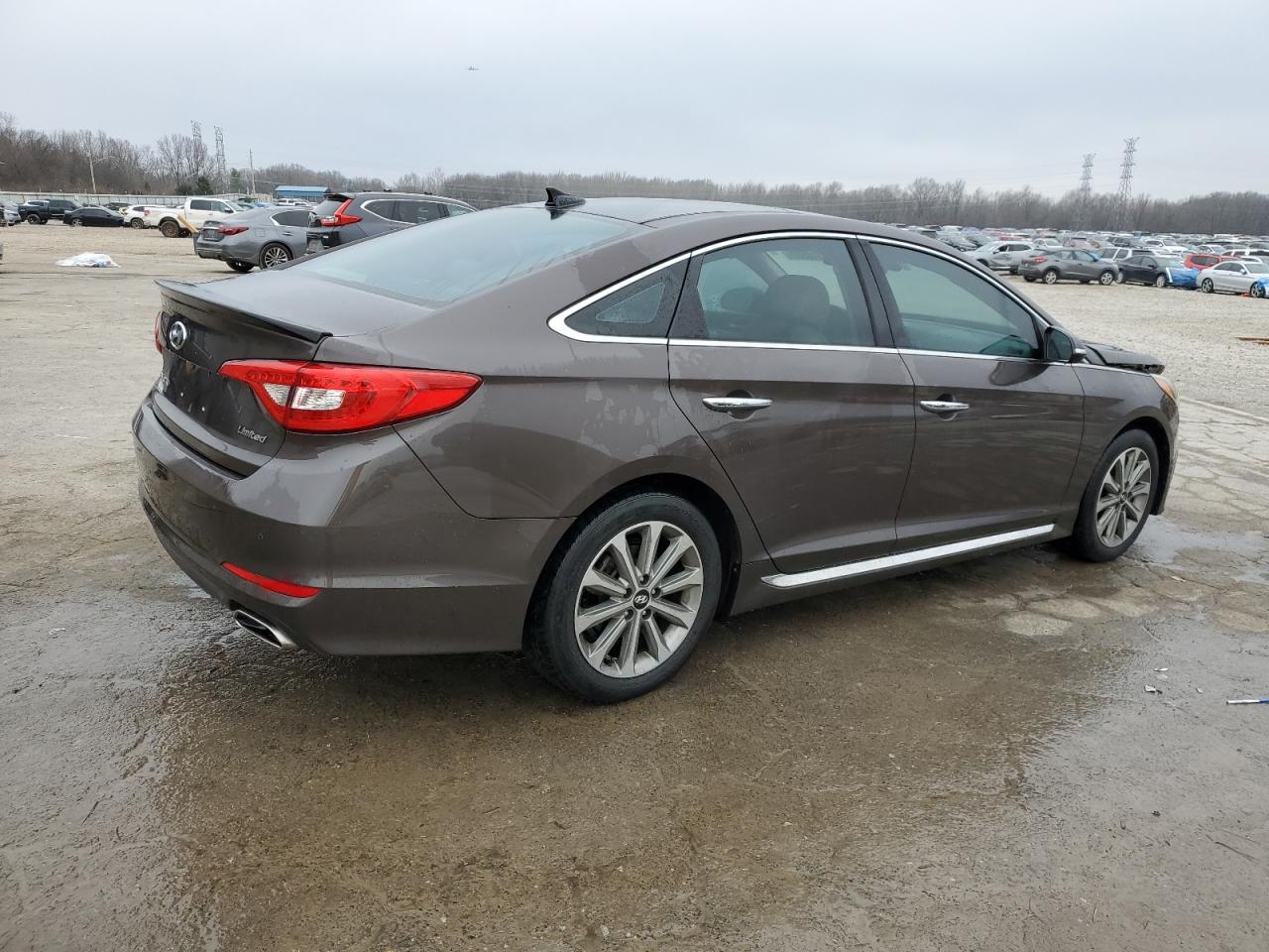 2016 Hyundai Sonata VIN 5NPE34AF6GH313218 Copart auction photo, front end damage thumbnail 3