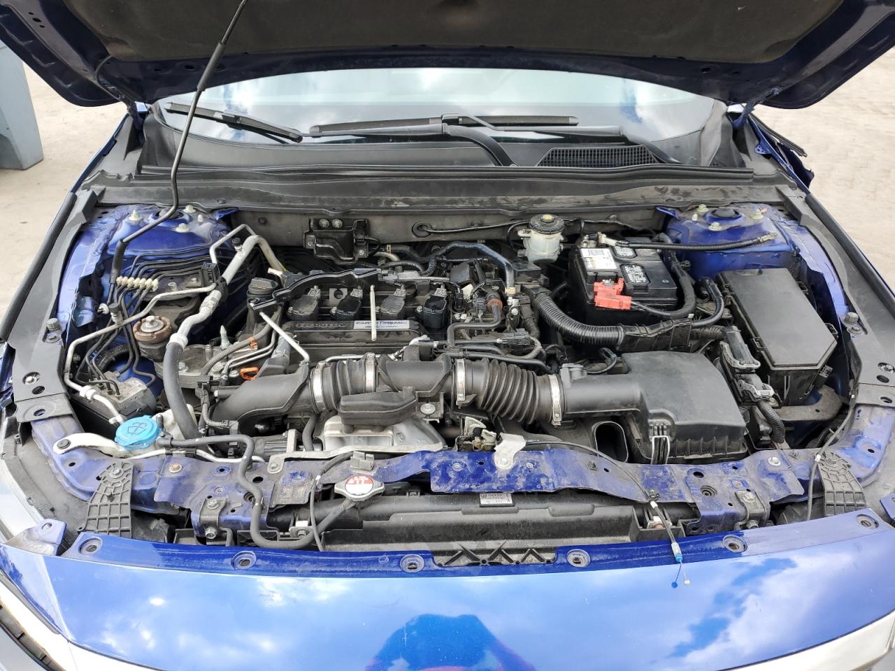 2018 Honda Accord VIN 1HGCV1F39JA139708 Copart auction photo, side / front end damage thumbnail 12