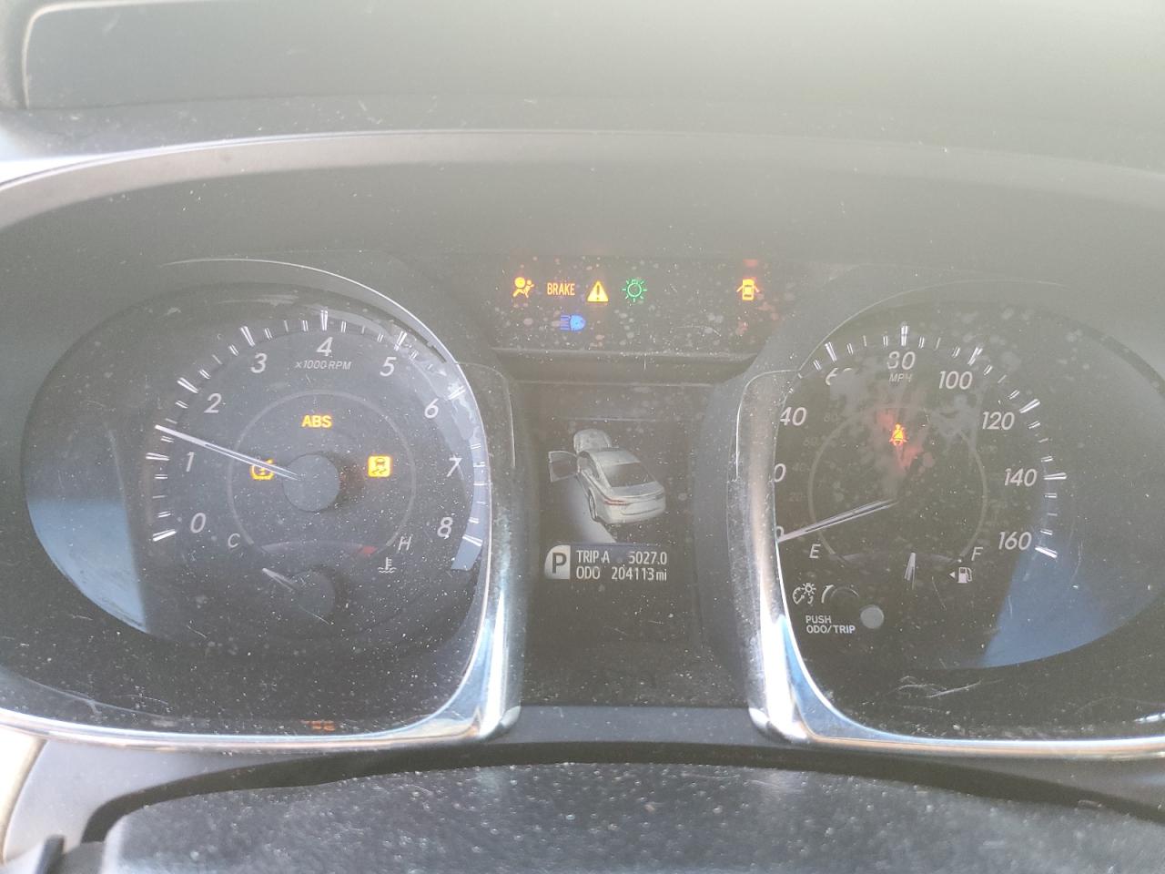 2014 Toyota Avalon VIN 4T1BK1EB0EU102378 Copart auction photo, front end / side damage thumbnail 9