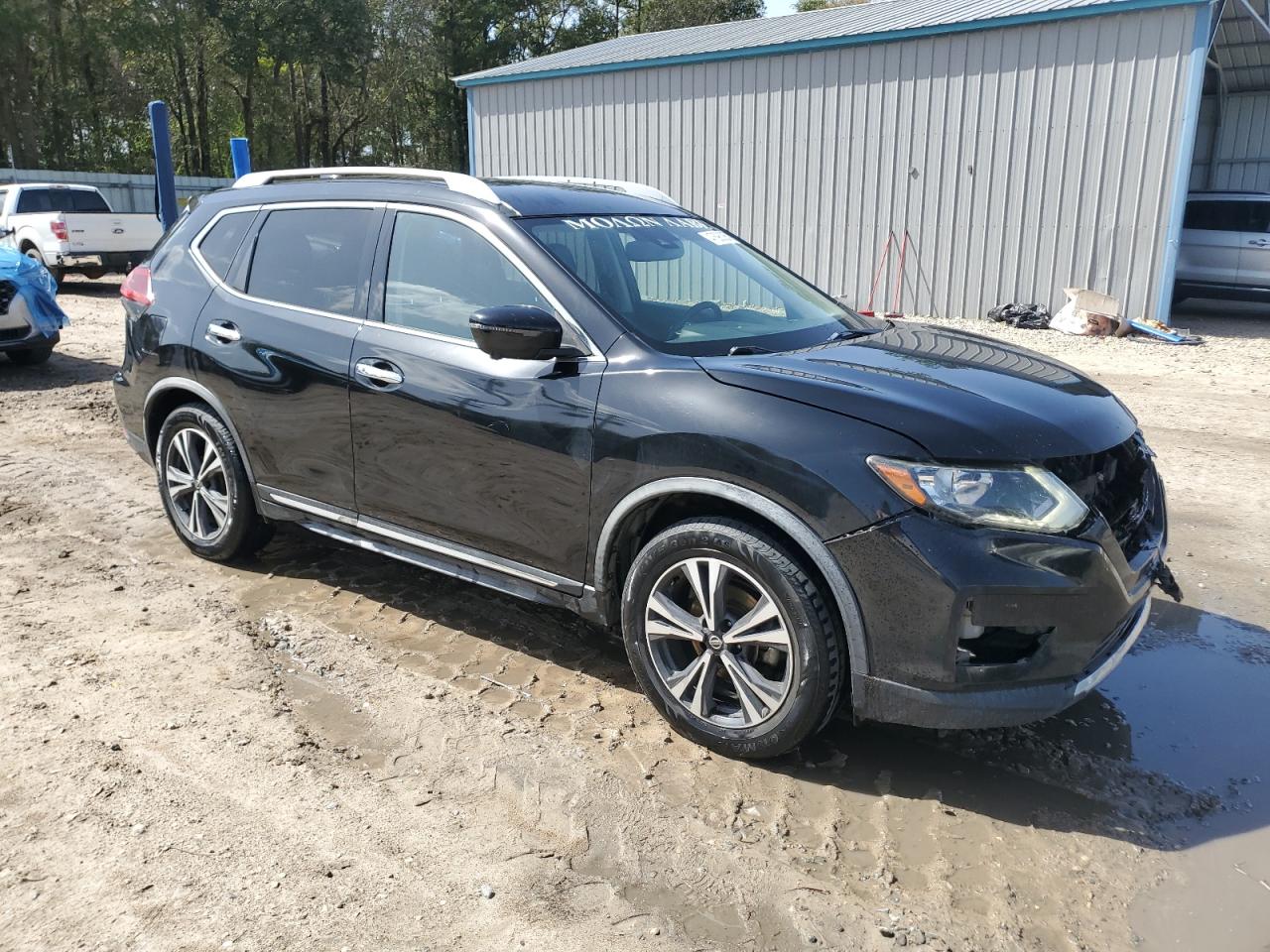 2018 Nissan Rogue VIN JN8AT2MT4JW465797 Copart auction photo, front end damage thumbnail 4