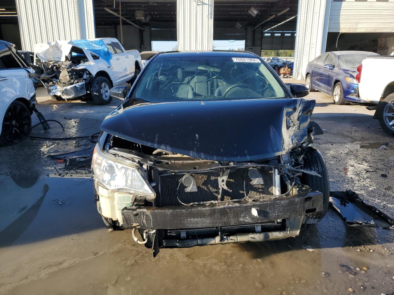 2012 Toyota Camry VIN 4T4BF1FK1CR196664 Copart auction photo, front end / side damage thumbnail 5