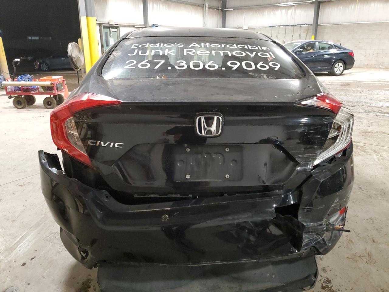 2016 Honda Civic VIN 2HGFC2F56GH538452 Copart auction photo, rear end damage thumbnail 6