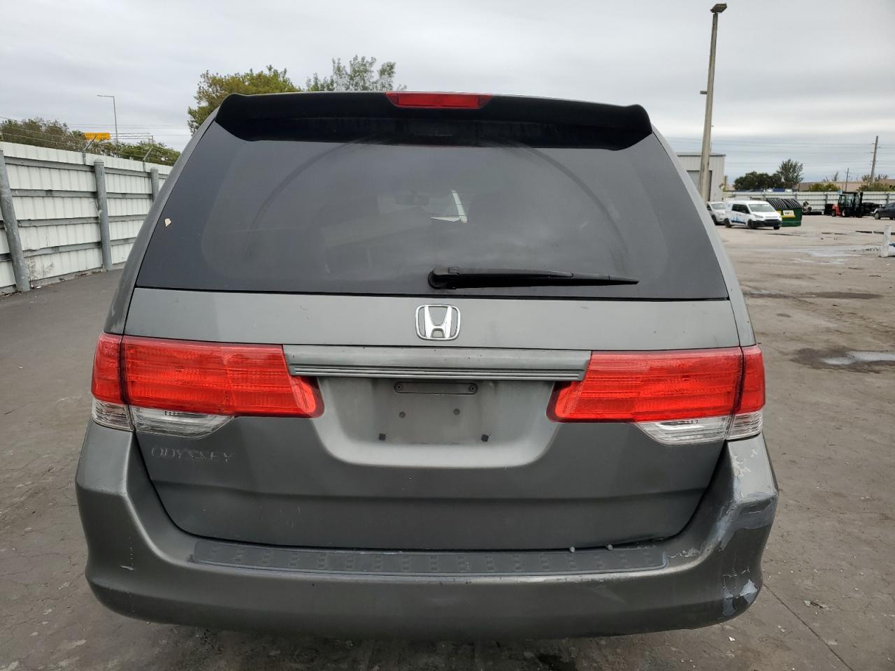 2008 Honda Odyssey VIN 5FNRL38288B085947 Copart auction photo, front end / rear end damage thumbnail 6