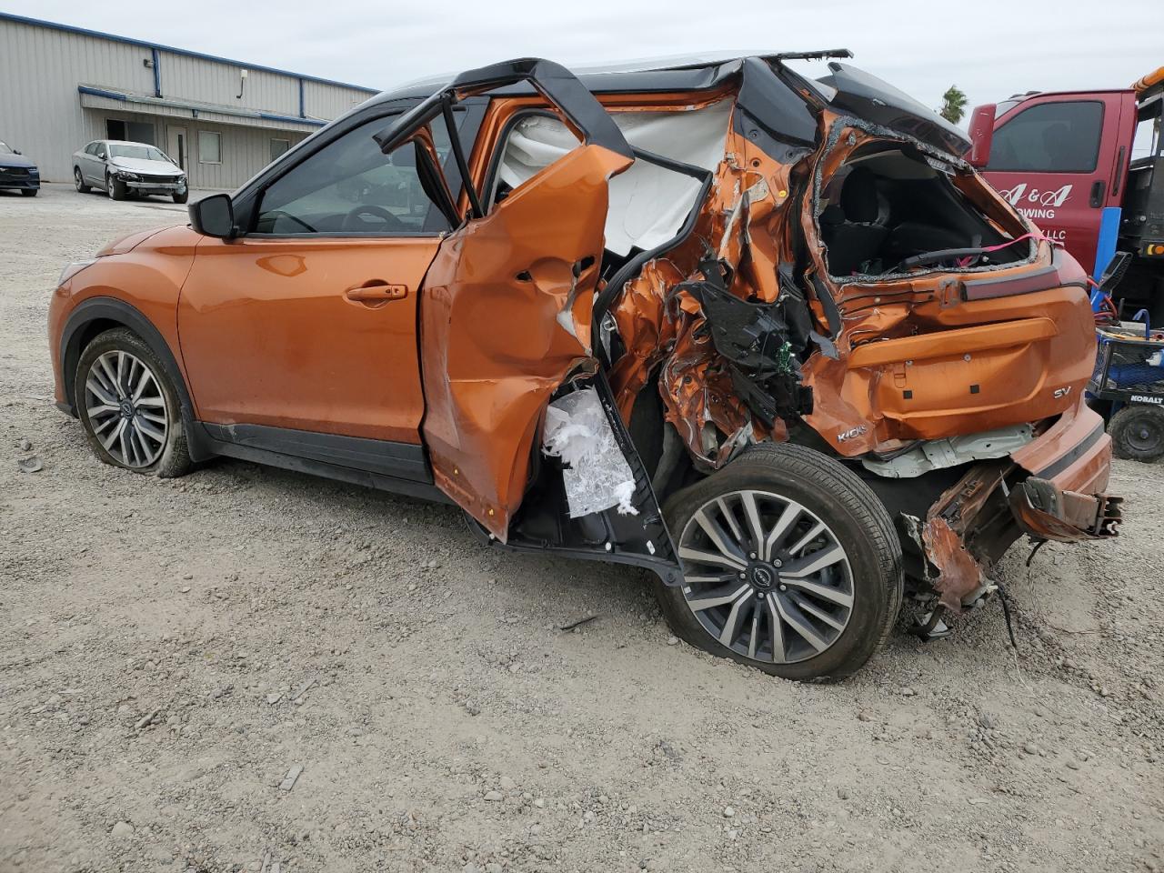 2024 Nissan Kicks VIN 3N1CP5CV7RL503606 Copart auction photo, all over damage thumbnail 2