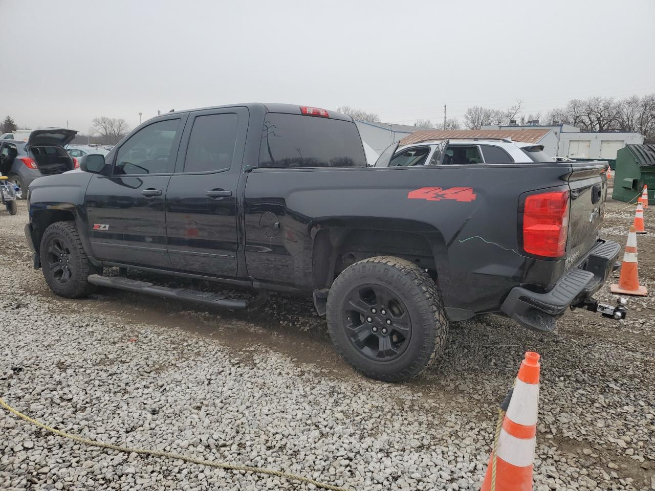 2018 Chevrolet Silverado VIN 1GCVKREC6JZ354724 Copart auction photo, rear end damage thumbnail 2