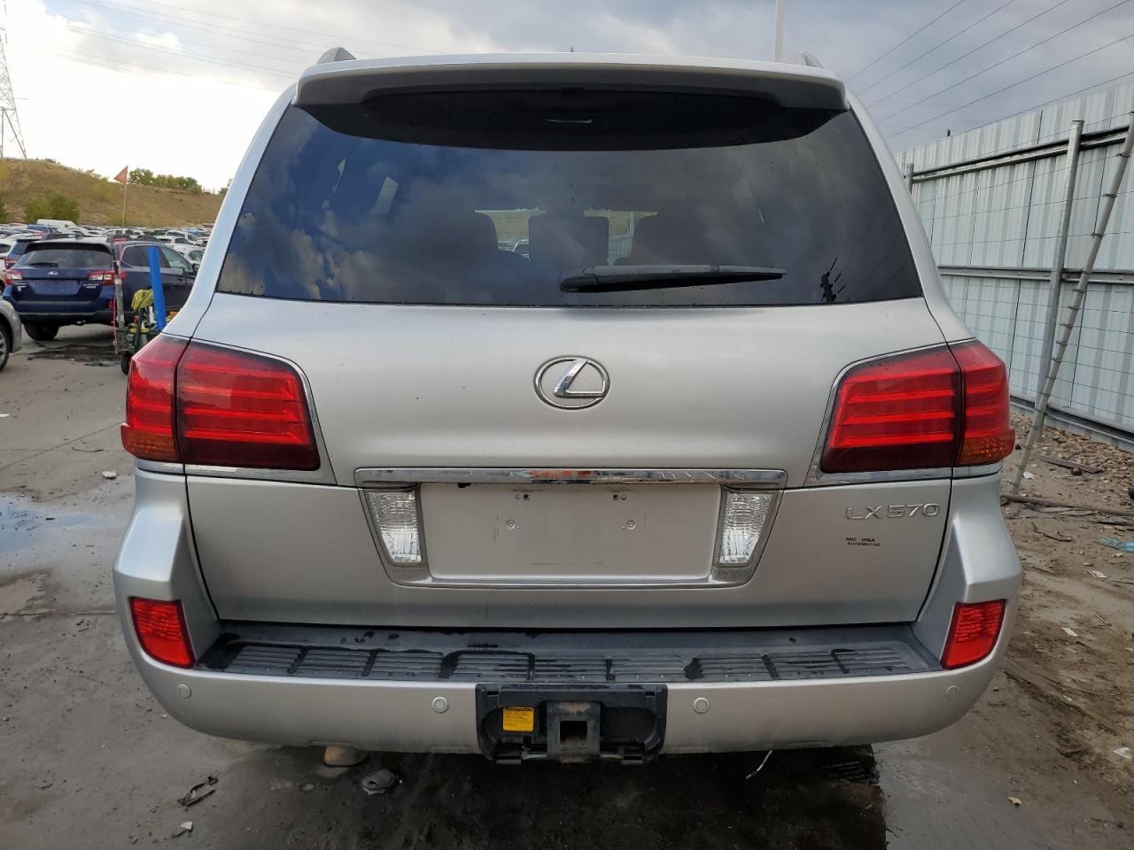 2011 Lexus LX VIN JTJHY7AX8B4078339 Copart auction photo, front end damage thumbnail 6