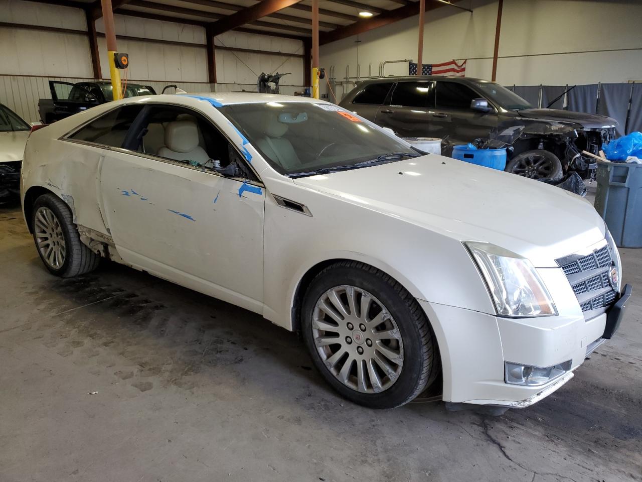 2011 Cadillac CTS VIN 1G6DL1ED0B0106352 Copart auction photo, side / rear end damage thumbnail 4