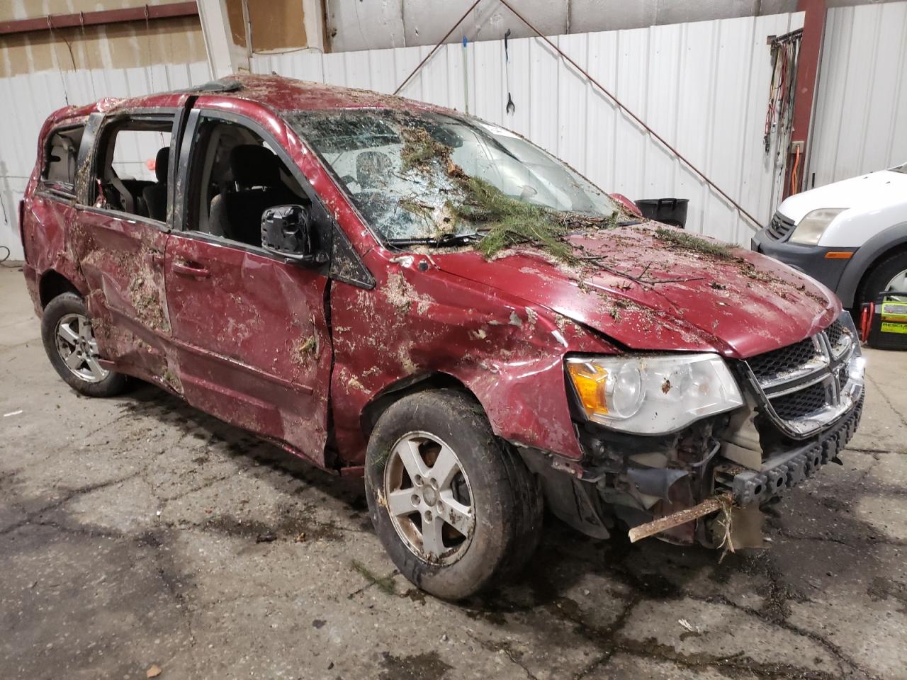 2011 Dodge Caravan VIN 2D4RN3DG5BR711187 Copart auction photo, all over damage thumbnail 4