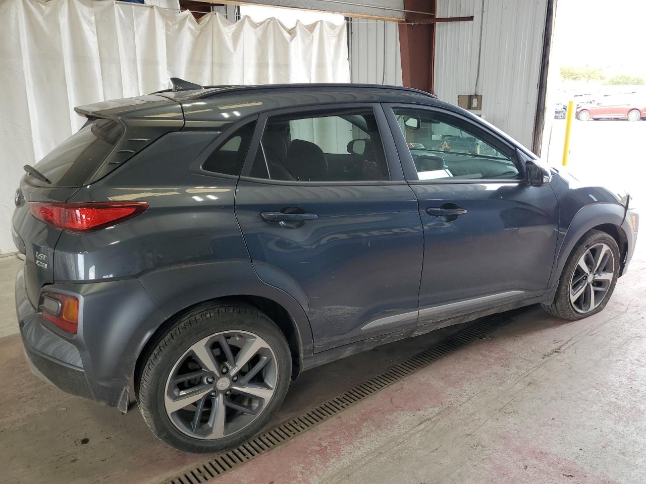 2020 Hyundai Kona VIN KM8K3CA50LU443950 Copart auction photo, front end damage thumbnail 3