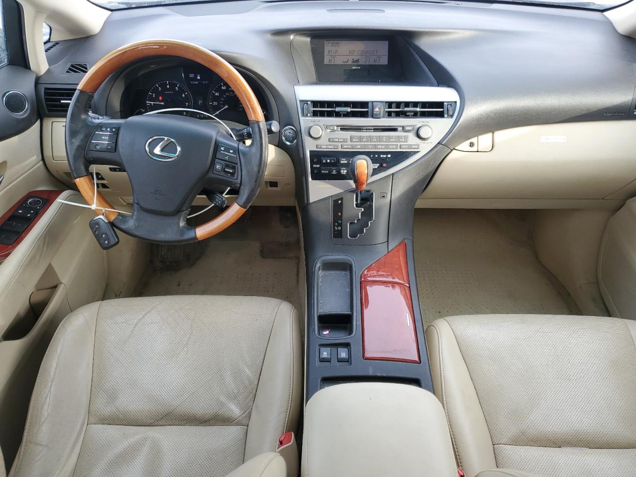 2012 Lexus RX VIN 2T2BK1BA9CC140603 Copart auction photo, front end damage thumbnail 8