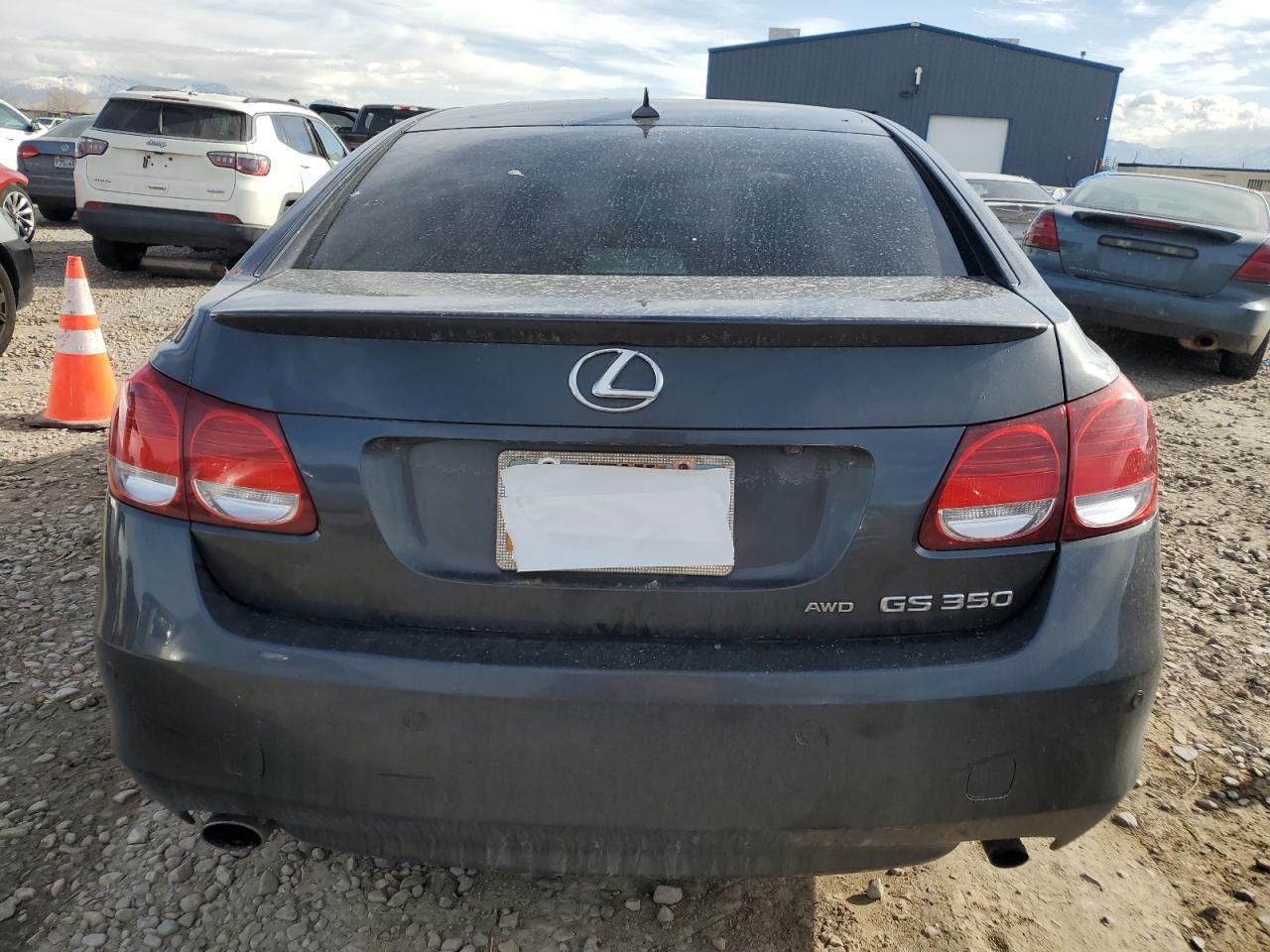 2011 Lexus GS VIN JTHCE1KS9B0028934 Copart auction photo, front end / rear end damage thumbnail 6
