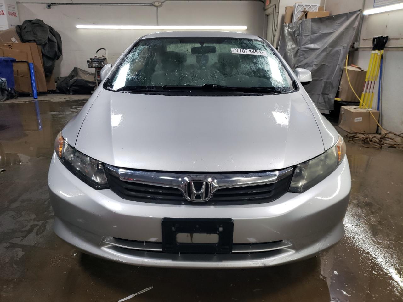 2012 Honda Civic VIN 19XFB2F57CE008742 Copart auction photo, side damage thumbnail 5