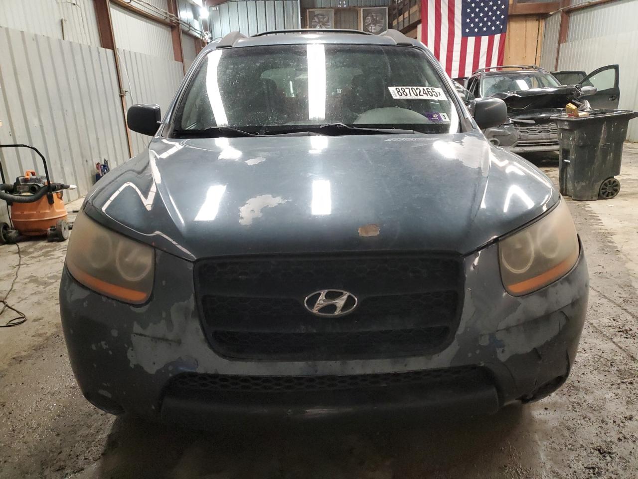 2008 Hyundai Santa Fe VIN 5NMSG73D08H181348 Copart auction photo, front end damage thumbnail 5