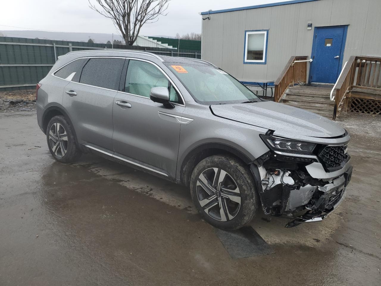 2023 KIA Sorento VIN KNDRMDLG5P5146709 Copart auction photo, front end / side damage thumbnail 4