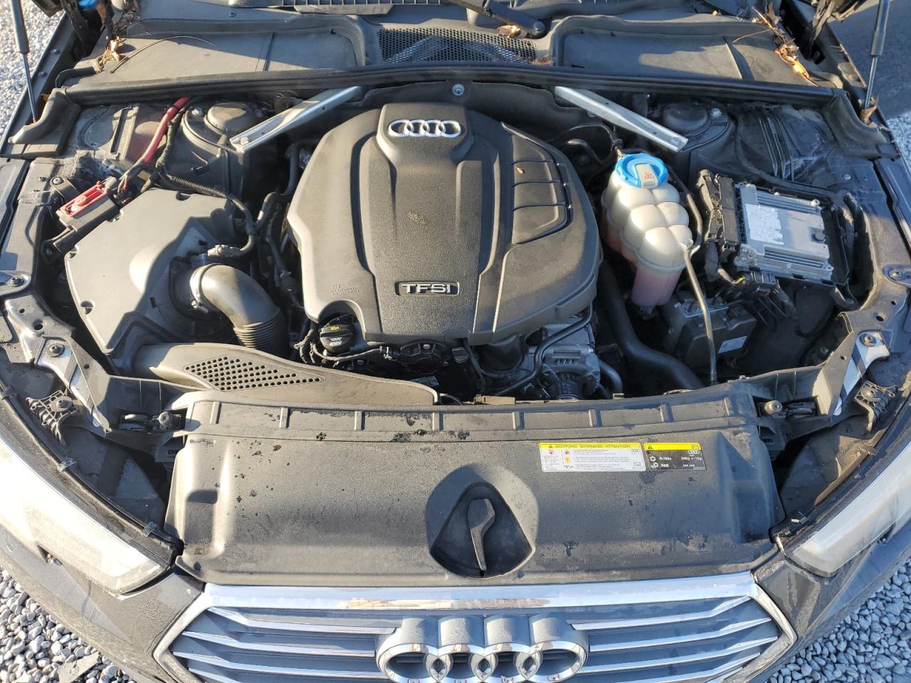 2017 Audi A4 VIN WAUGMAF48HA141307 Copart auction photo, rear end damage thumbnail 12