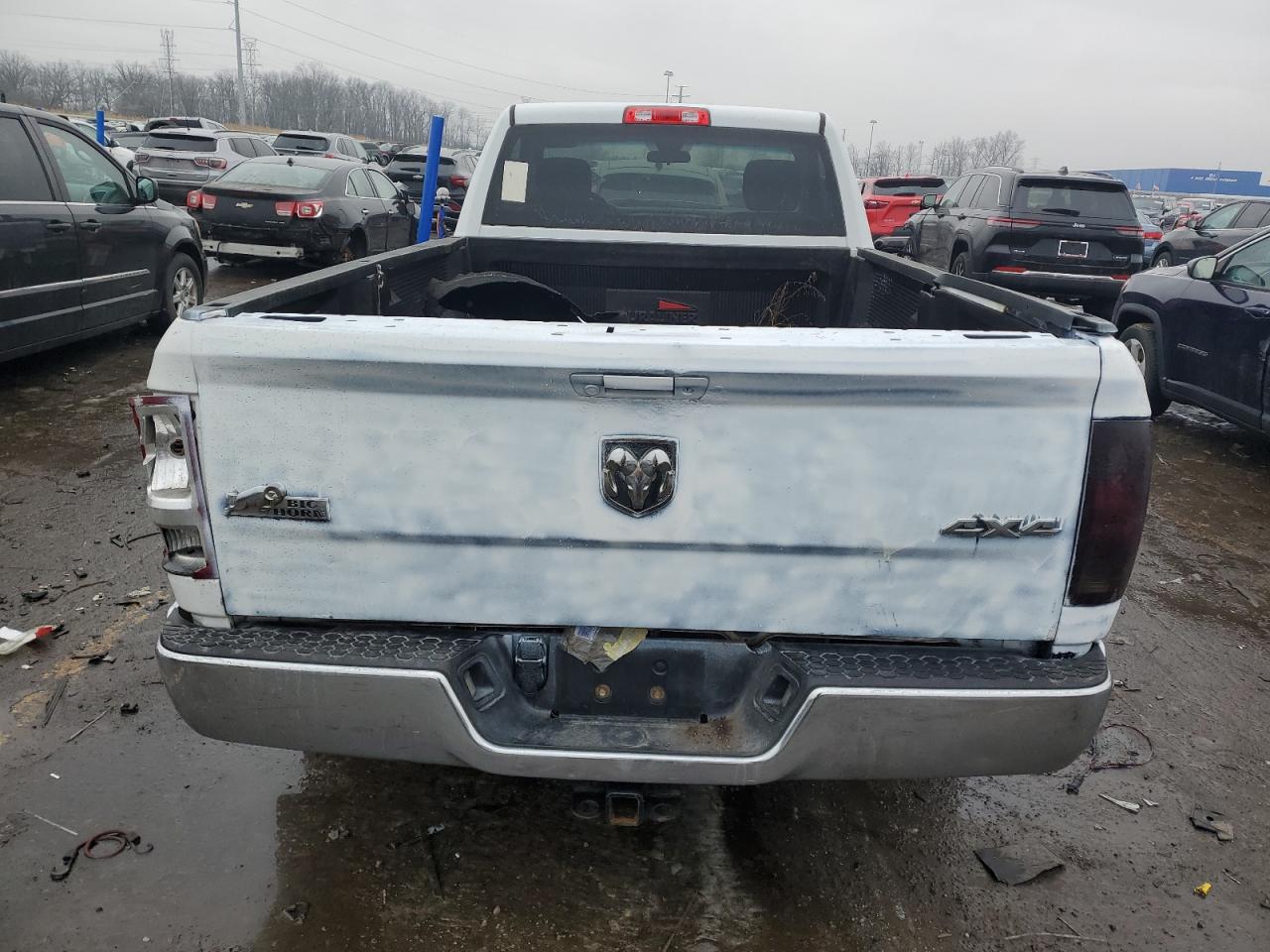 2017 RAM 1500 VIN 3C6JR6DGXHG504669 Copart auction photo, all over damage thumbnail 6