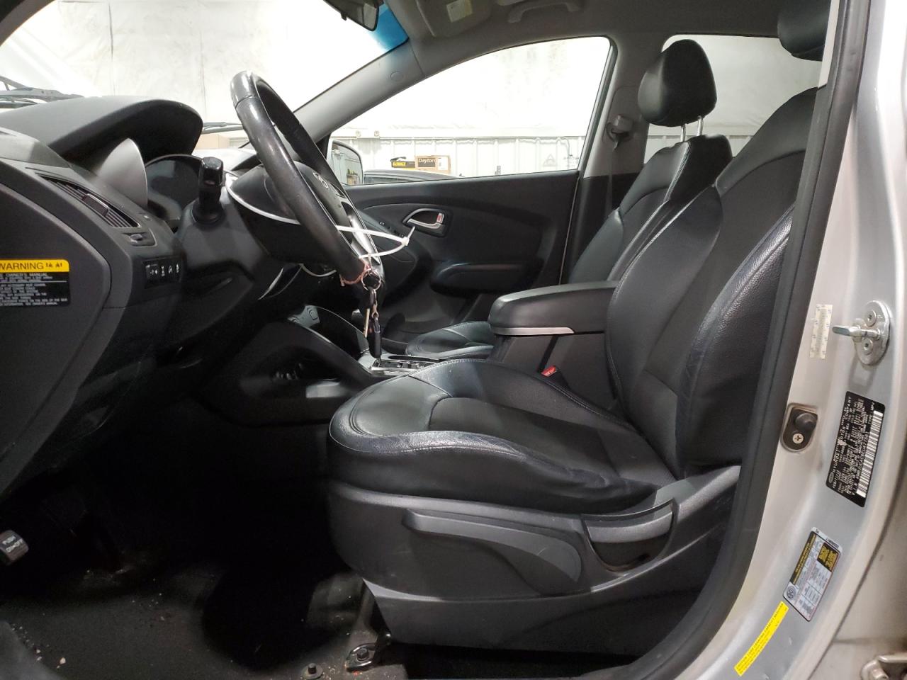 2012 Hyundai Tucson VIN KM8JUCAC6CU477561 Copart auction photo, front end / rear end damage thumbnail 7
