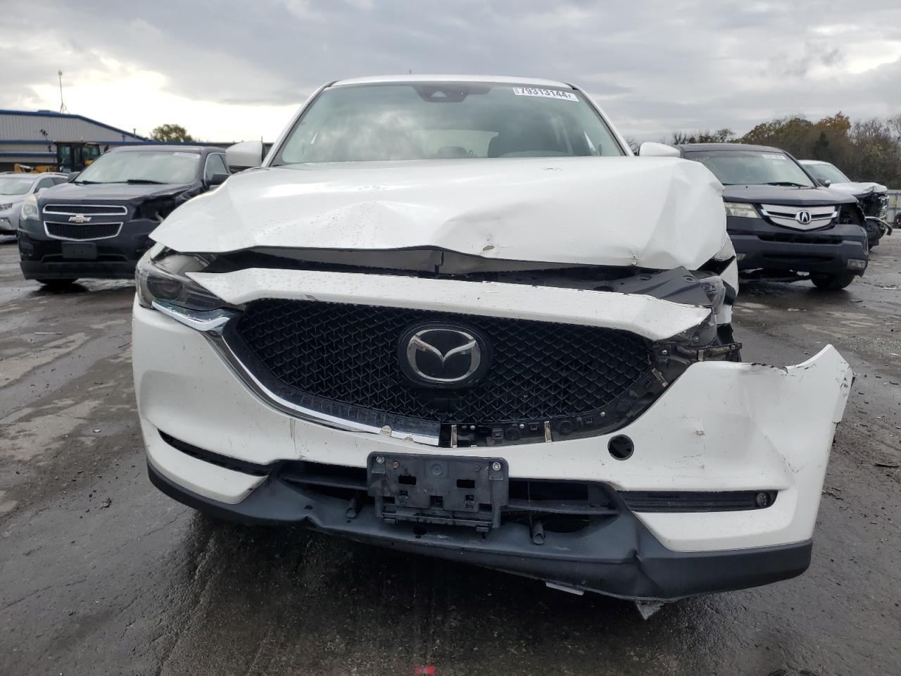 2019 Mazda CX-5 VIN JM3KFBDM1K0689962 Copart auction photo, front end damage thumbnail 5