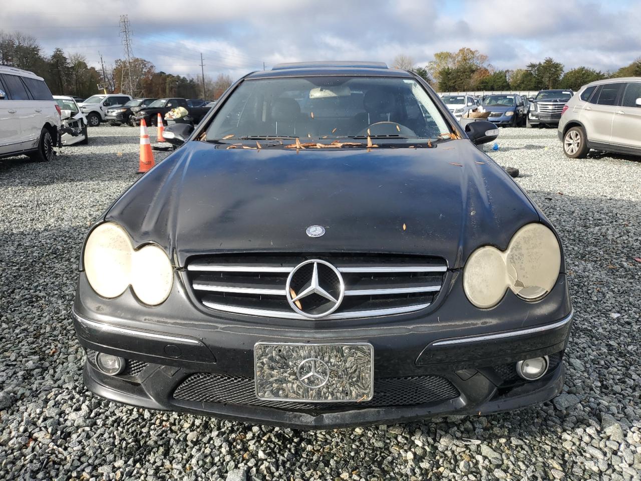 2006 Mercedes-Benz CLK-klasse VIN WDBTJ75H66F189534 Copart auction photo, rear end / front end damage thumbnail 5