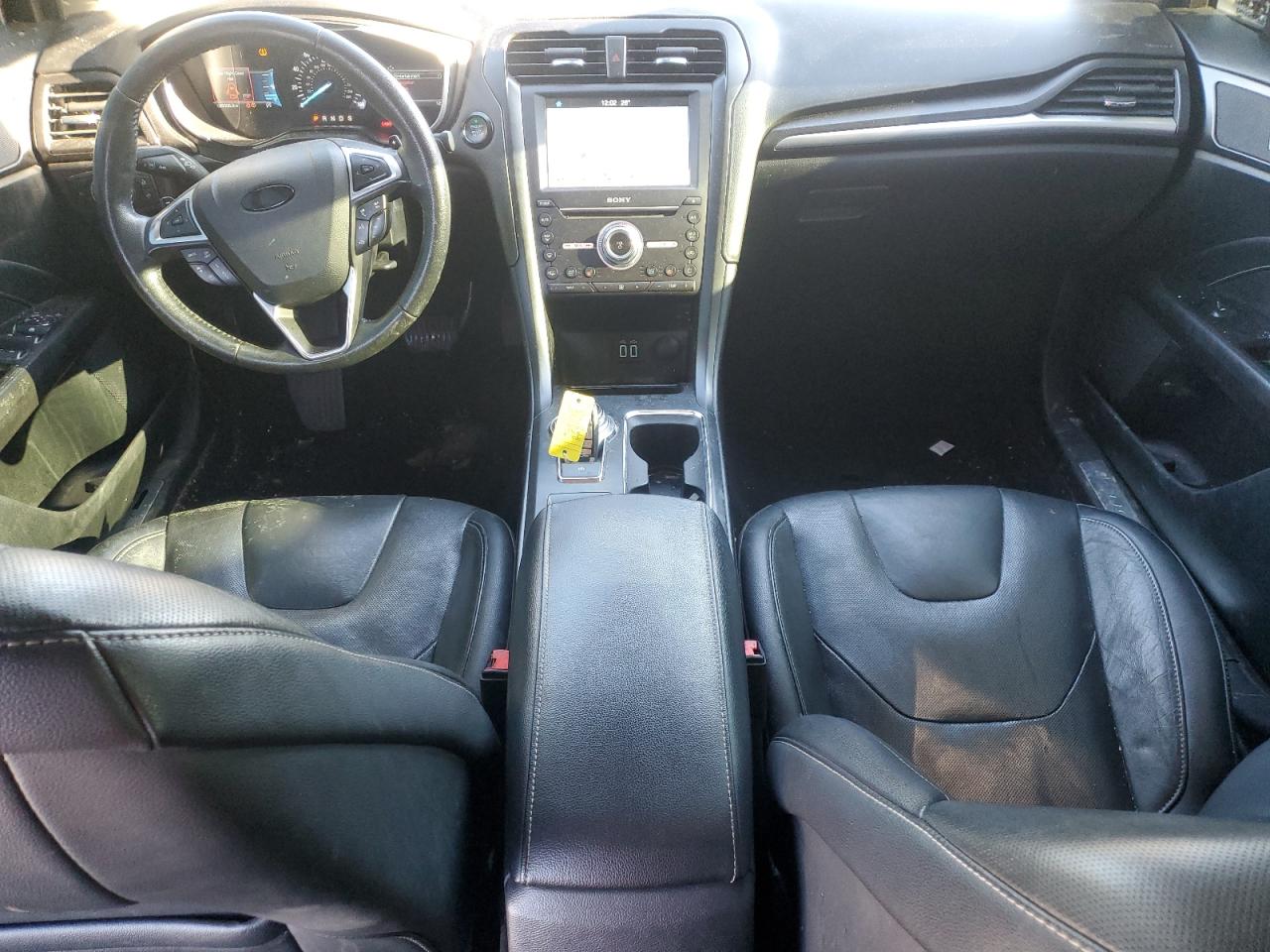 2019 Ford Fusion VIN 3FA6P0K95KR181252 Copart auction photo, front end / side damage thumbnail 8