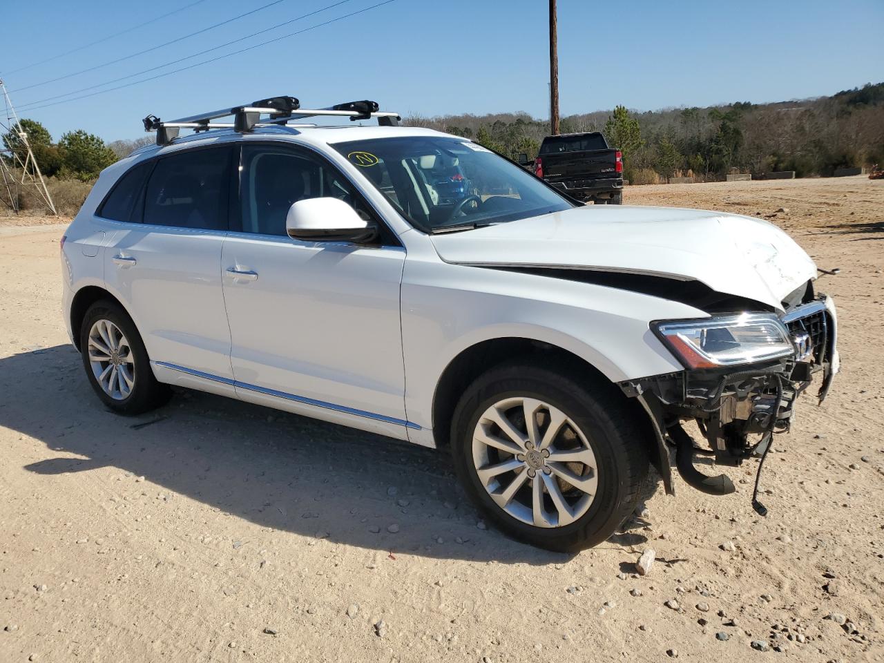 2016 Audi Q5 VIN WA1L2AFP5GA020227 Copart auction photo, front end damage thumbnail 4
