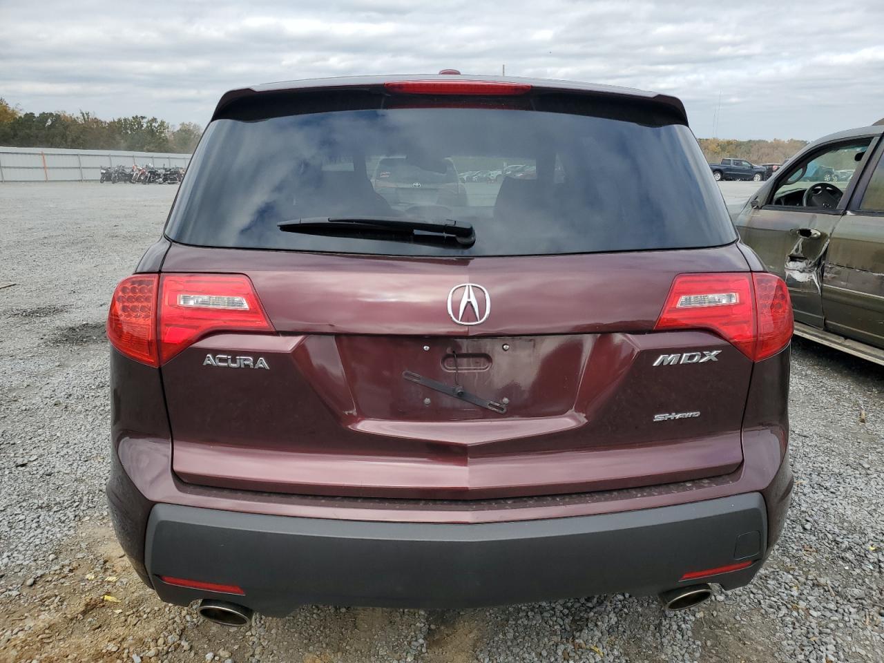 2008 Acura MDX VIN 2HNYD28298H536522 Copart auction photo, front end / minor dent/scratches damage thumbnail 6