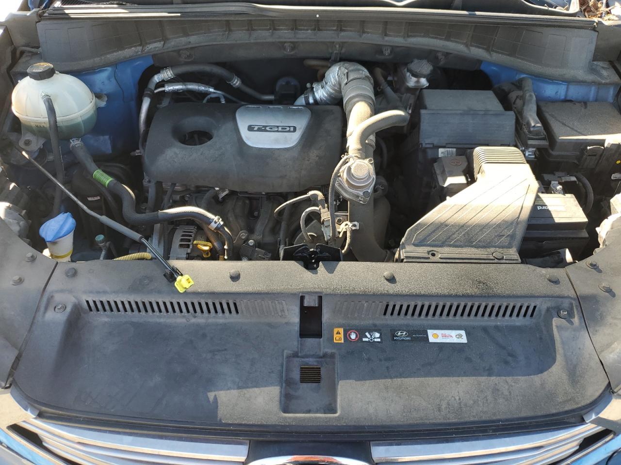 2018 Hyundai Tucson VIN KM8J33A27JU740146 Copart auction photo, front end / rear end damage thumbnail 12