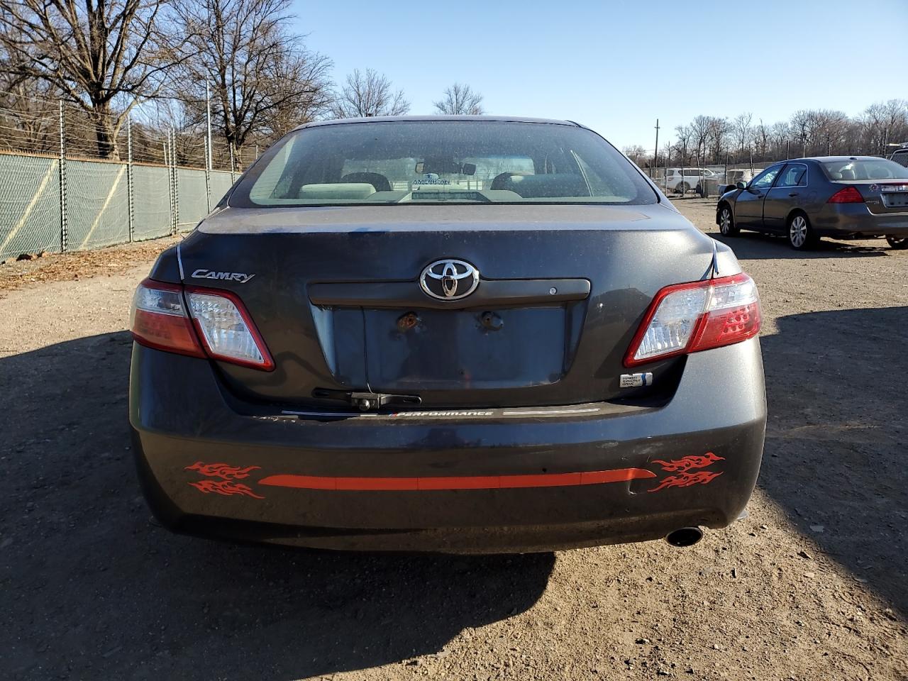 2008 Toyota Camry VIN 4T1BB46K98U056778 Copart auction photo, side / rear end damage thumbnail 6