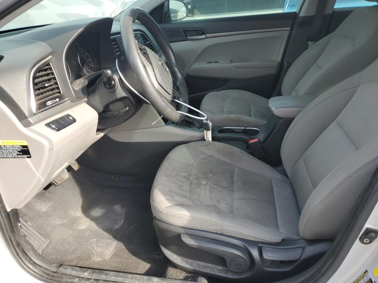 2017 Hyundai Elantra VIN KMHD74LF1HU403120 Copart auction photo, rear end damage thumbnail 7