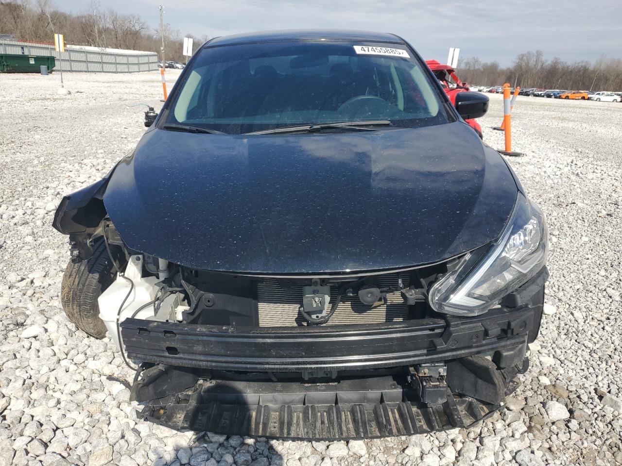2019 Nissan Sentra VIN 3N1AB7AP1KY237823 Copart auction photo, front end / side damage thumbnail 5