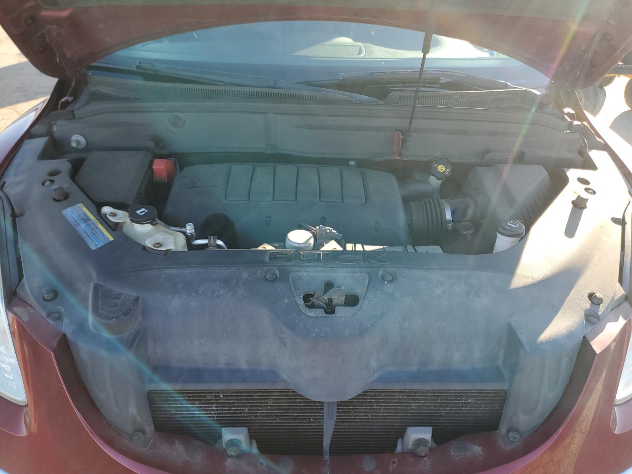 2010 Buick Enclave VIN 5GALVBED2AJ199314 Copart auction photo, undercarriage / rear end damage thumbnail 13