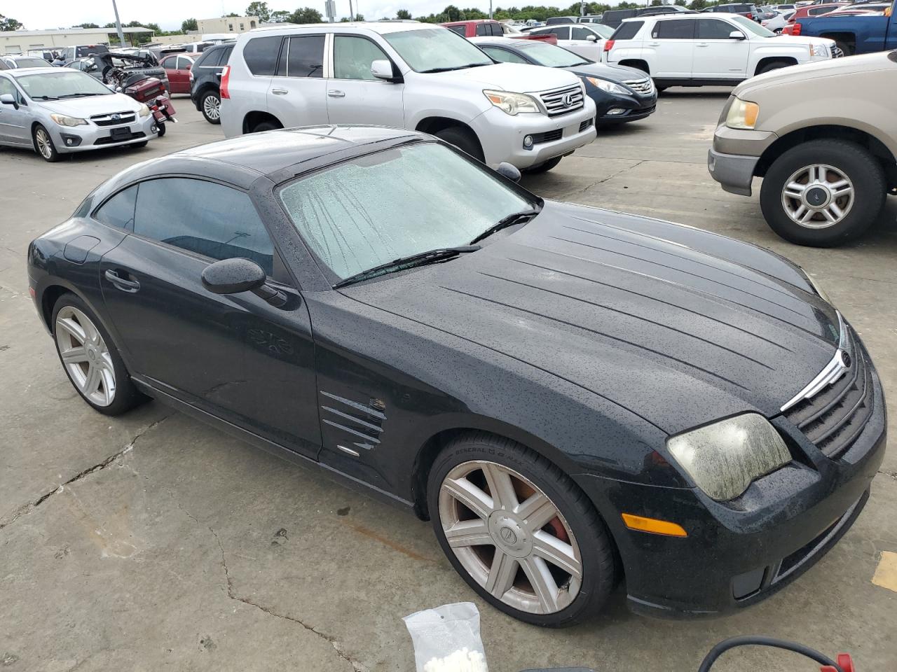 2005 Chrysler Crossfire VIN 1C3AN59L95X032917 Copart auction photo, water/flood damage thumbnail 4