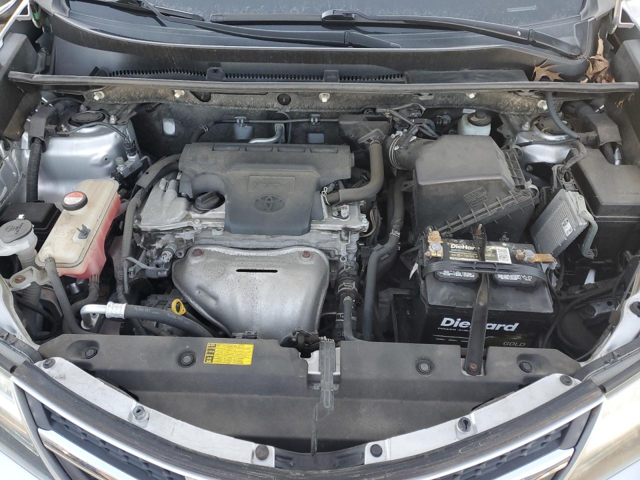 2014 Toyota RAV 4 VIN JTMRFREV0ED086537 Copart auction photo, side damage thumbnail 12