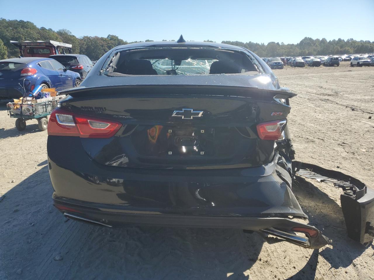 2020 Chevrolet Malibu VIN 1G1ZG5ST6LF066425 Copart auction photo, all over damage thumbnail 6