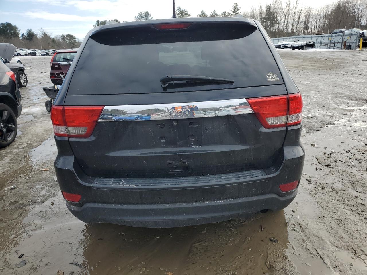 2012 Jeep Grand Cherokee VIN 1C4RJFAG8CC298738 Copart auction photo, front end / rear end damage thumbnail 6