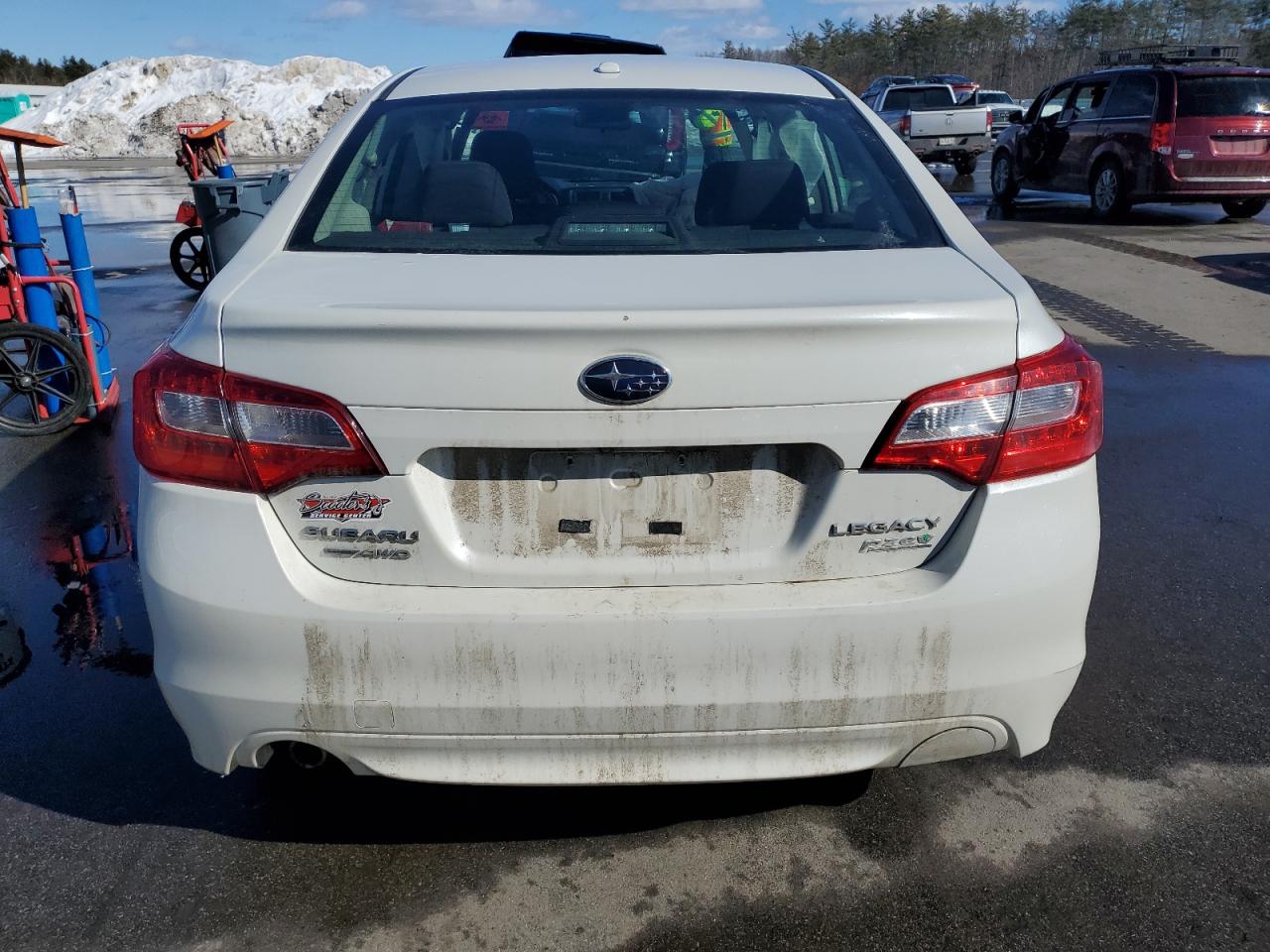 2015 Subaru Legacy VIN 4S3BNAC67F3004098 Copart auction photo, side damage thumbnail 6