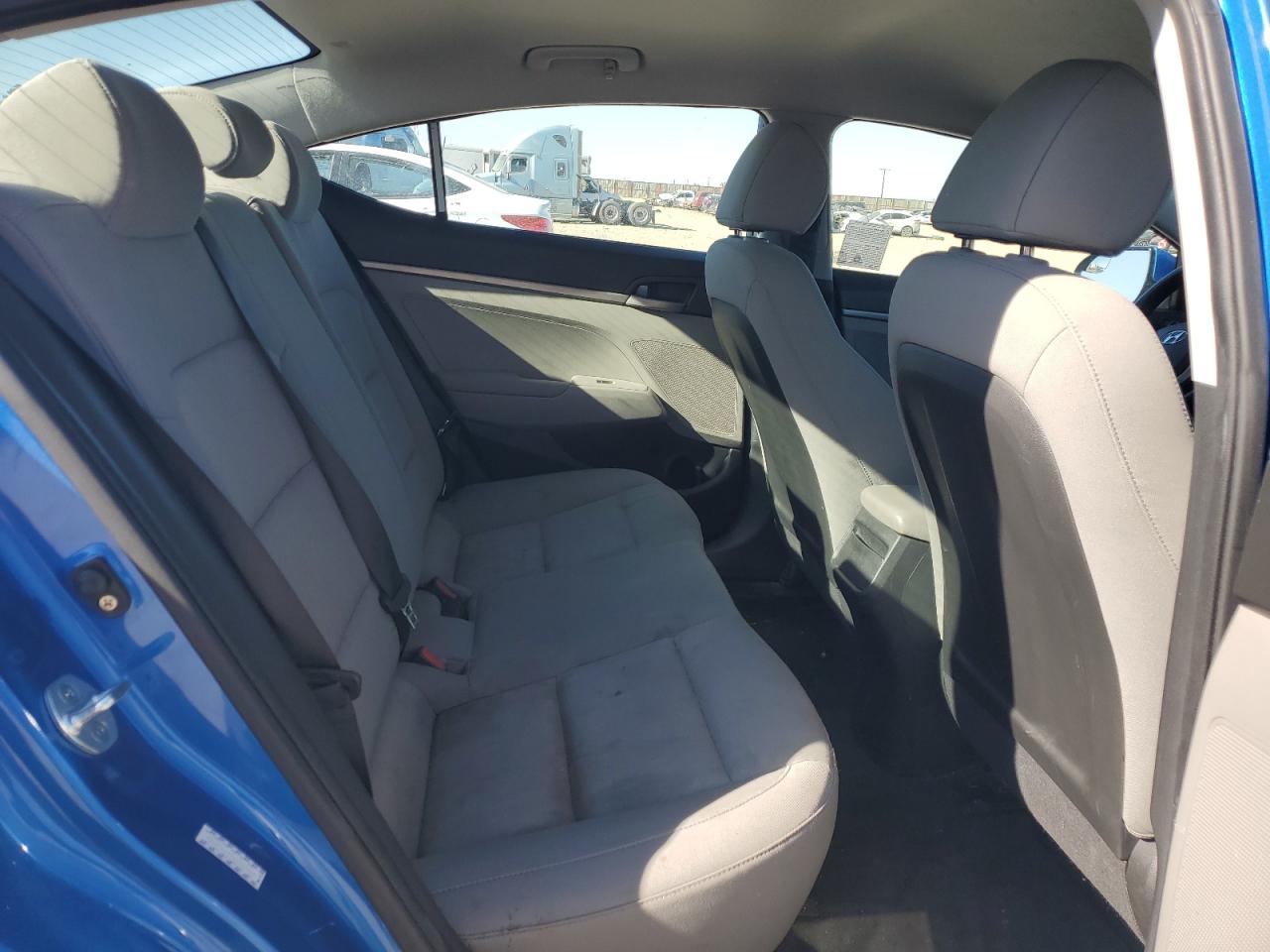 2017 Hyundai Elantra VIN KMHD74LF2HU353652 Copart auction photo, rear end damage thumbnail 10