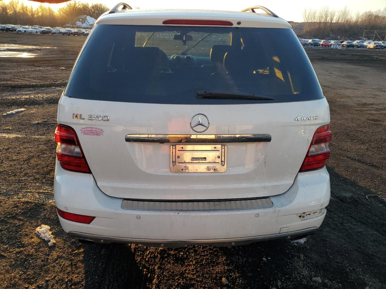 2009 Mercedes-Benz M-klasse VIN 4JGBB86E79A493862 Copart auction photo, rear end damage thumbnail 6